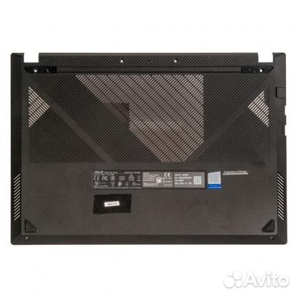Нижняя часть для asus X571GT черная, с разбора eax