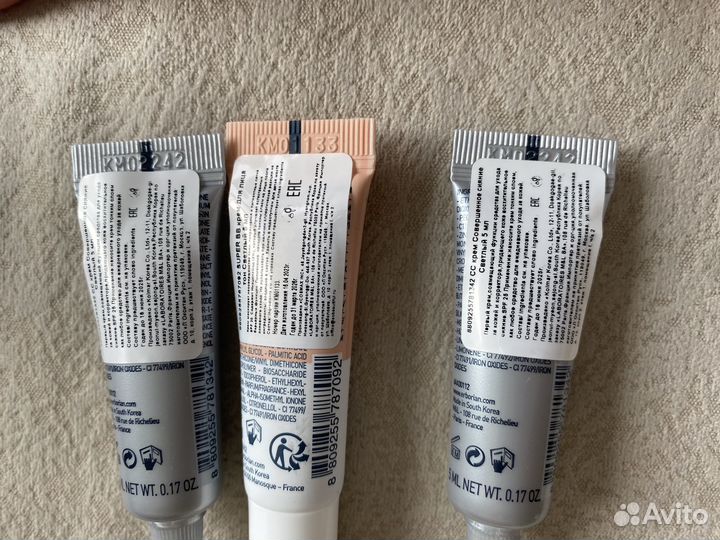 Erborian bb cc red correct крем