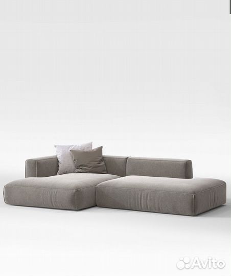 Угловой диван выкатная еврокнижка Hoyte