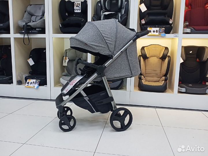 Коляска Прогулочная Carrello Bravo Plus Grey 2022