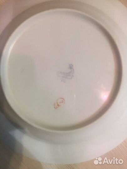 Тарелка суповая СССР