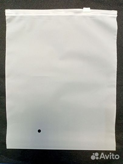 Пакет зип лок / zip lock матовый 20х25 110 мкм