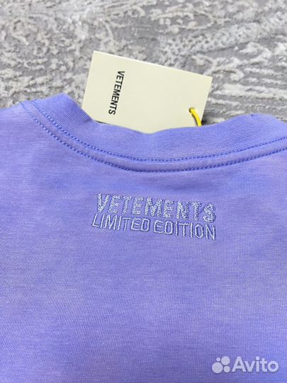 Футболка Vetements оверсайз Hello (унисекс)