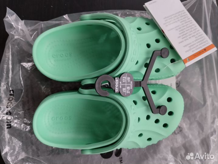 Сабо новые crocs c10