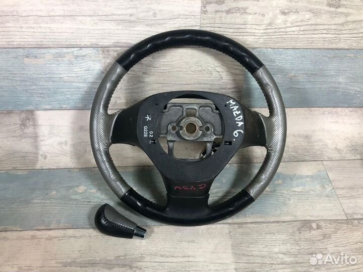 Руль кожаный mazda 6 GG 2002-2005