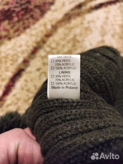 Шапка вязаная детская