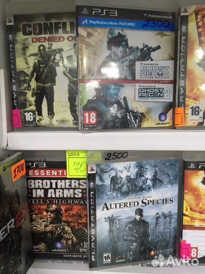 Диски на PS3 01