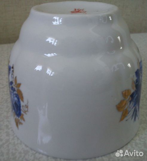 Чайная пара фарфоровая