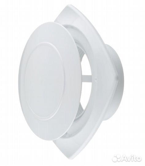 Анемостат вытяжной регулируемый с фланцем d125 мм