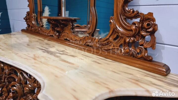 Консоль и Зеркало. Людовик XV. Винтаж
