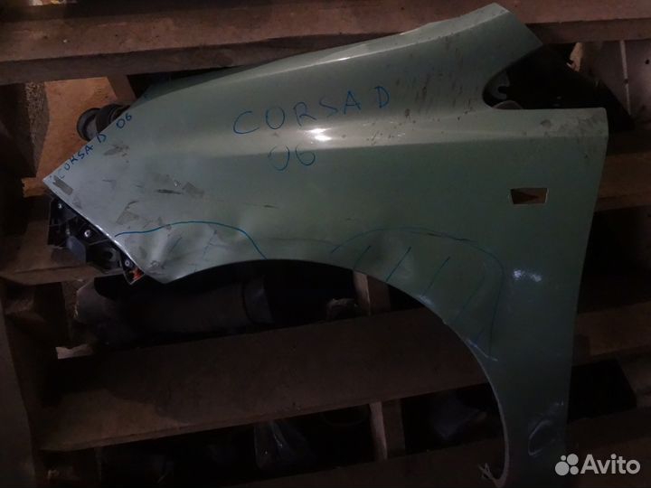 Opel Corsa D 2006 - 2014 Крыло переднее