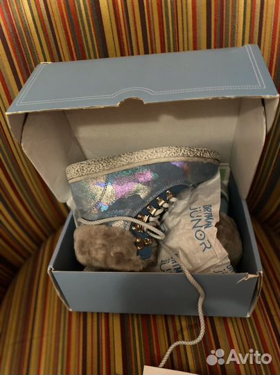 Новые ортопедические ботинки ортман зимние 28р