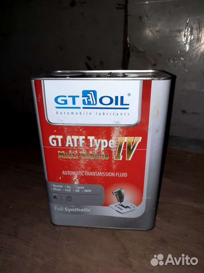 GT ATF Type iv Multi Vehicle 4L