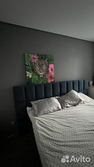 Картина акрил на планшете 75на 75