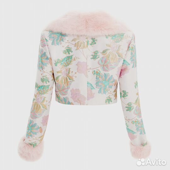 Укороченный жакет с мехом Lolita. Бренд Poison Gal