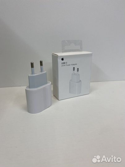 Блок зарядный для iPhone USB-C 20 Watt Новый