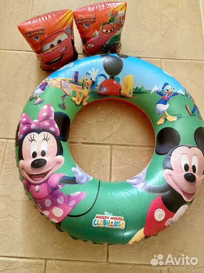 Нарукавники + круг надувной 3-6 лет