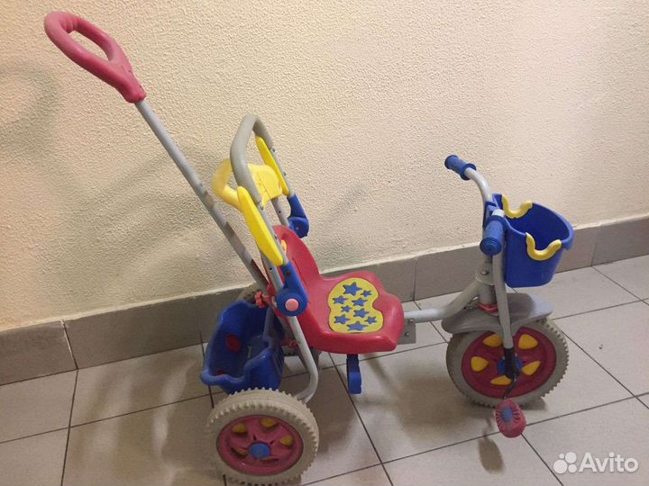 Детский трехколесный велосипед