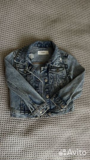 Джинсовая куртка для девочки 110
