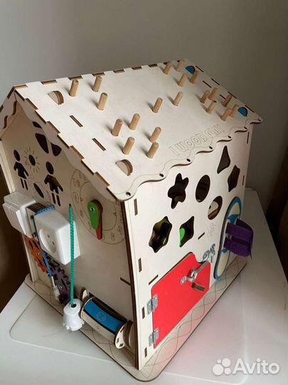 Бизиборд домик со светом