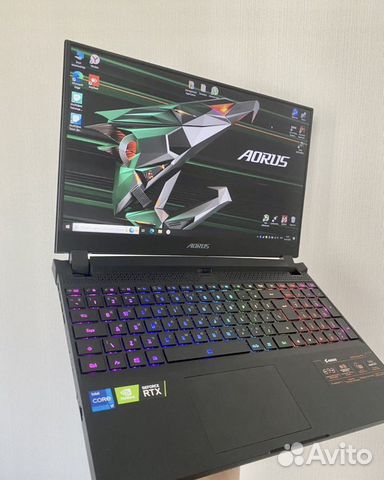 Игровой ноутбук Aorus i7/RTX 3060 купить в Чите | Электроника | Авито