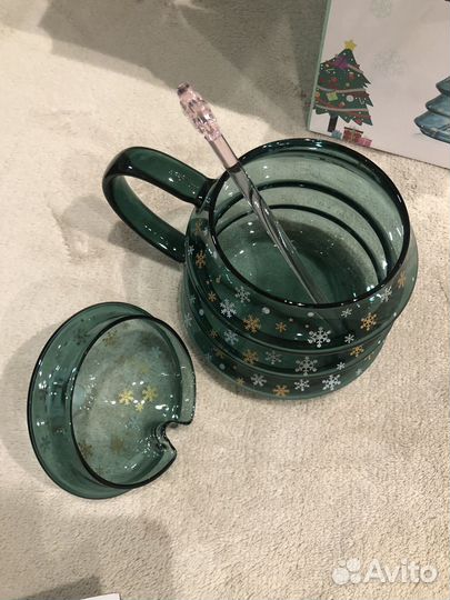 Сахарница кружка в виде ёлочки