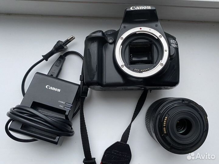 Фотоаппарат Canon eos 1100d с объективом