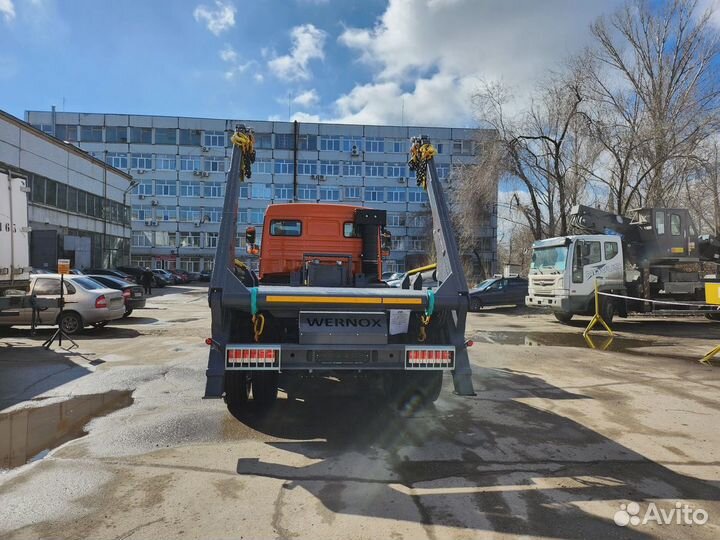 Бункеровоз wernox на шасси камаз 43255-2010-69, г/п 8тн (без бункера)