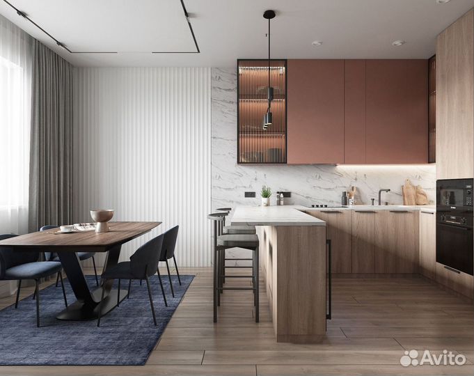 Угловая кухня в новостройку