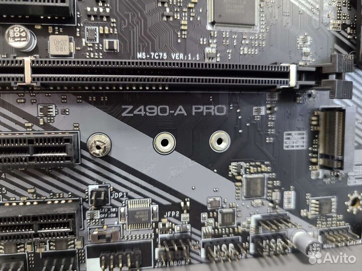 Материнская плата MSI Z490 a-pro