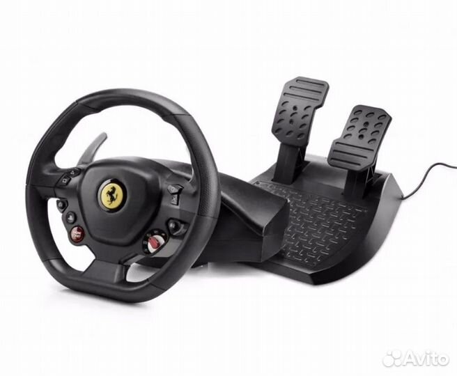 Руль и педали T80 Ferrari для PS4, PS5
