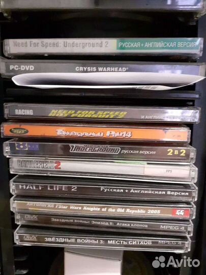 Игры компьютерные фильмы штук 50 отличное состояни