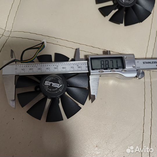 Кулера Asus GTX 1060 Rx 580