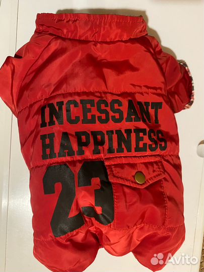 Зимний комбинезон для собаки