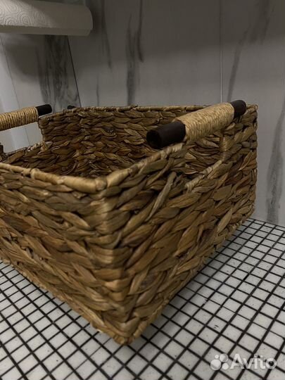 Корзина плетеная для хранения