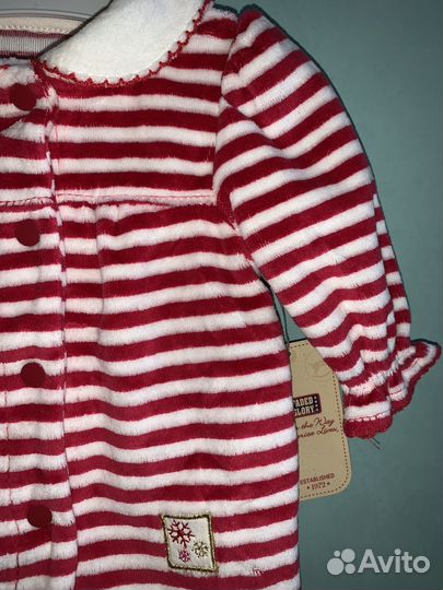 Новогодний костюм для новорождённой девочки