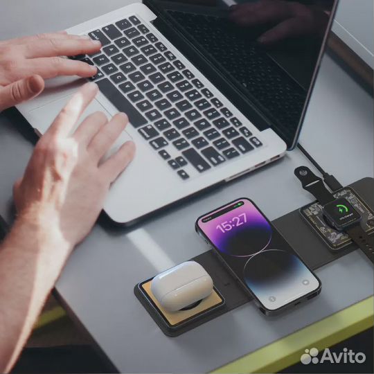 Беспроводная зарядная станция Deppa Fold Magsafe