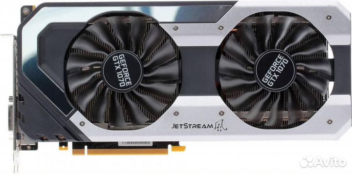 Видеокарта PCI-E Palit GeForce GTX 1070 super jets