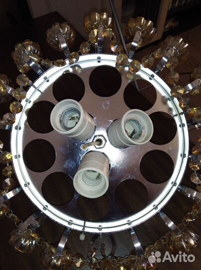 Люстра потолочная бу