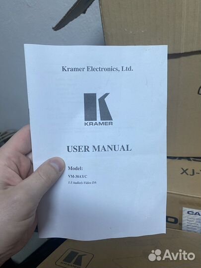 Усилитель - распределитель Kramer VM-30AYC