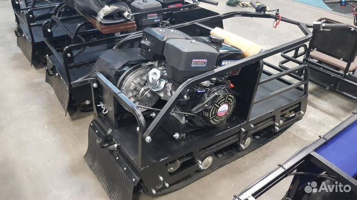 Мотобуксировщик Бурлак-М2 LRK длинный на катках