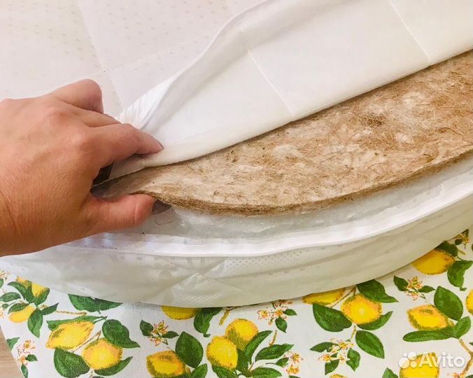 Матрас детский круглый