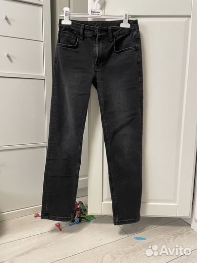 Джинсы черные Ostin р. 140
