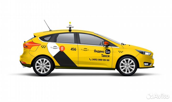 Оклейка яндекс, убер такси, брендирование