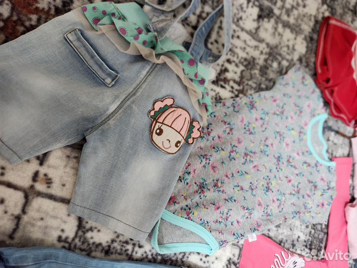 Пакет вещей на девочку 86 92