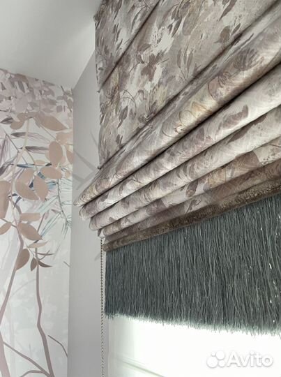 Шторы римские на кухню