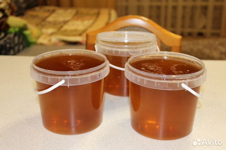 Мёд Алтайский цветочный/разнотравье/гречиха