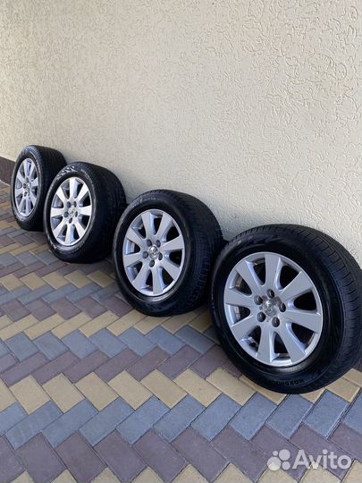 R16 215/60 nordman на оригинальных дисках toyota