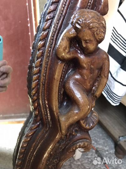 Зеркало старинное большое