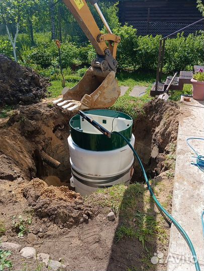 Септики в СПБ. Монтаж под ключ